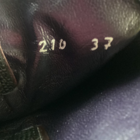 Arnold Churgin purple and black boots - Picture 7 of 7